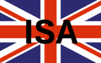 Union Flag with the text 'ISA'